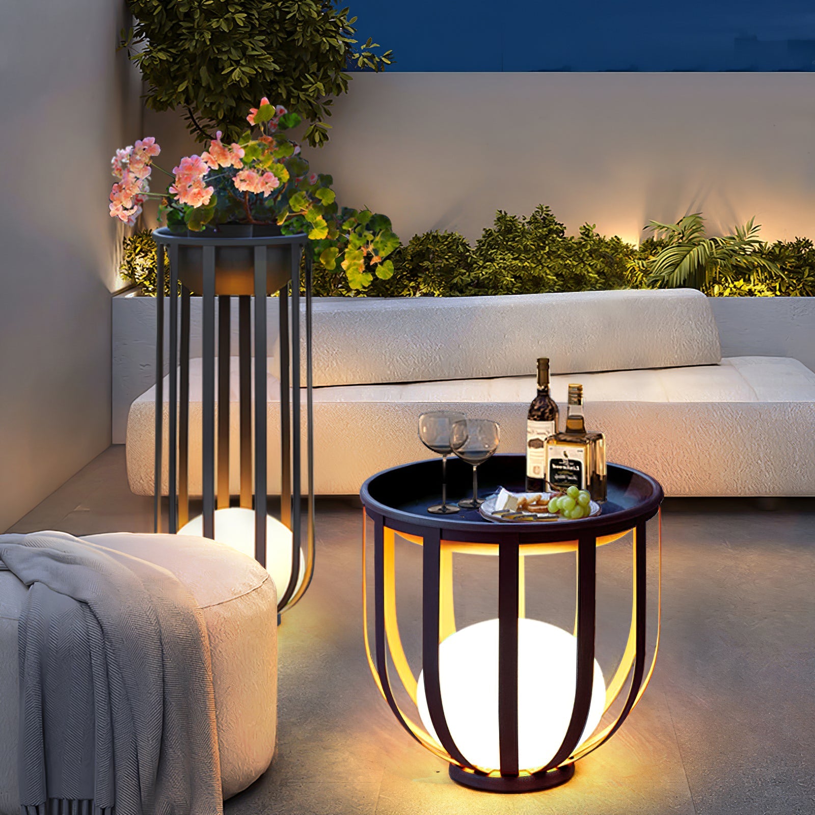 Sculptural Garden Dome Lamp