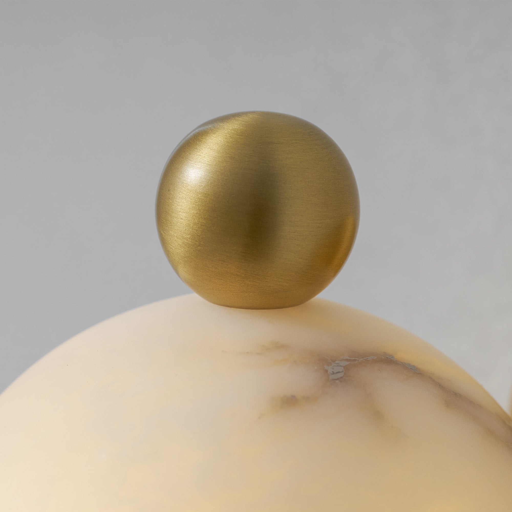 Calla Alabaster Dome Sconce
