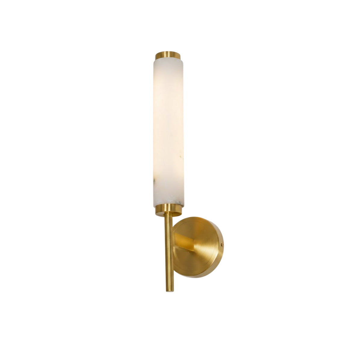 Talia Alabaster Column Sconce