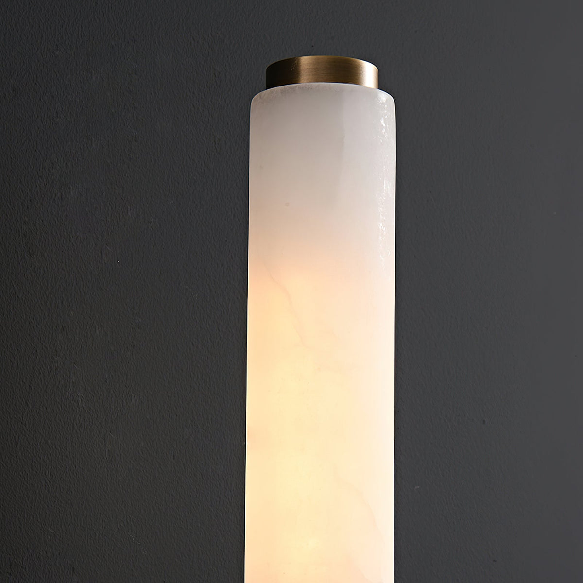 Talia Alabaster Column Sconce