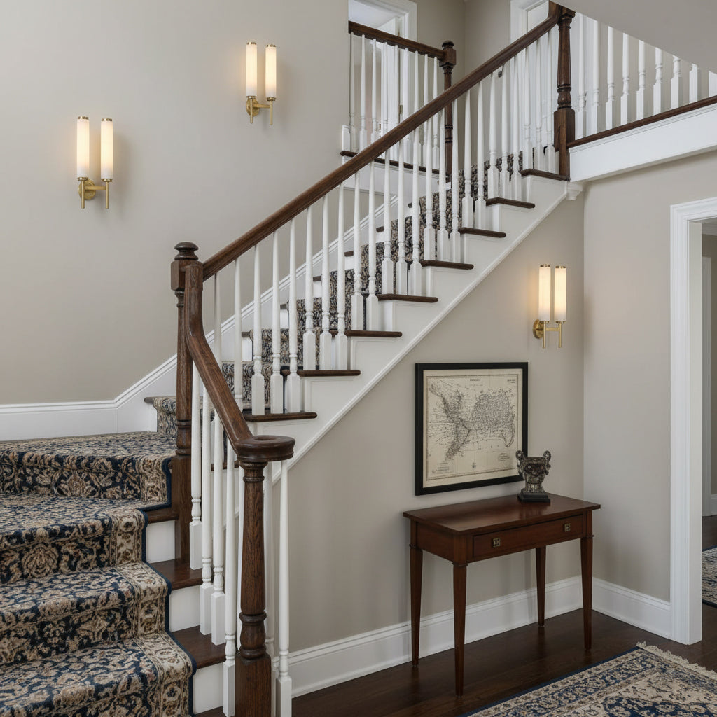 Talia Alabaster Column Sconce