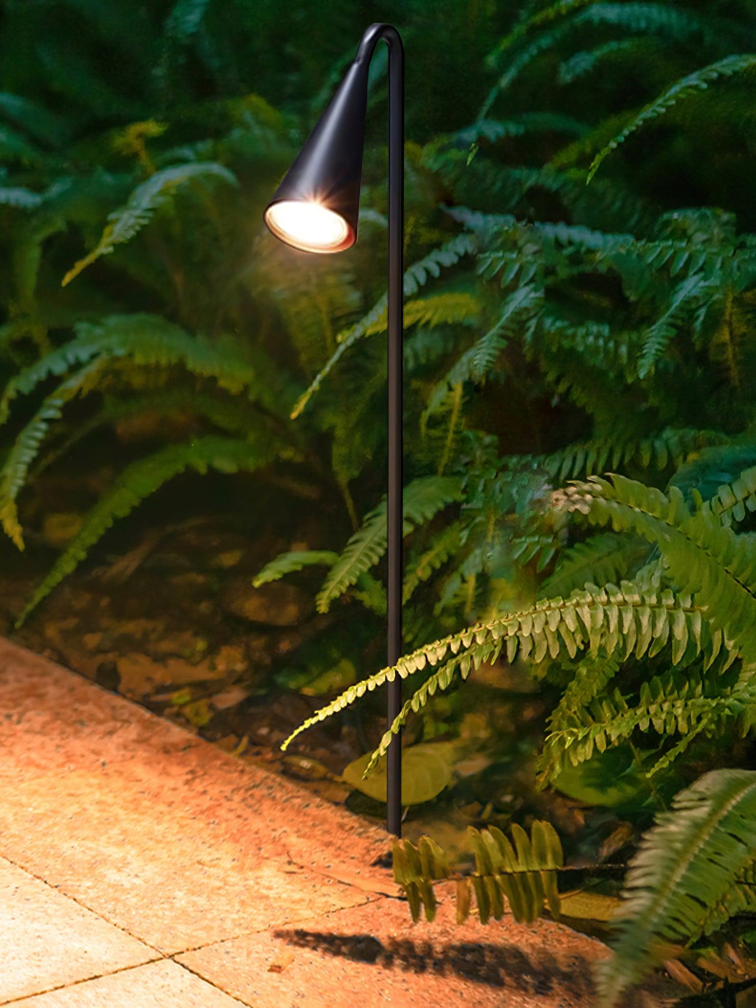 Tapered Stem Garden Floor Lamp
