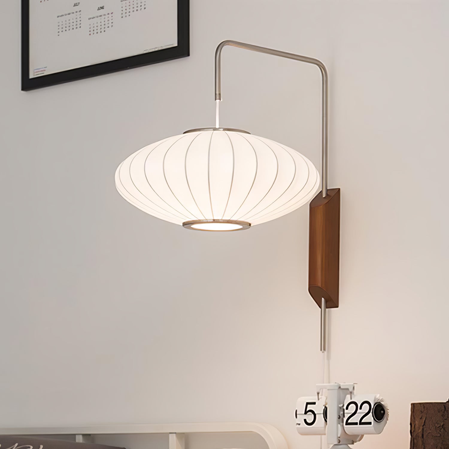Orbit Plug-In Swing Sconce