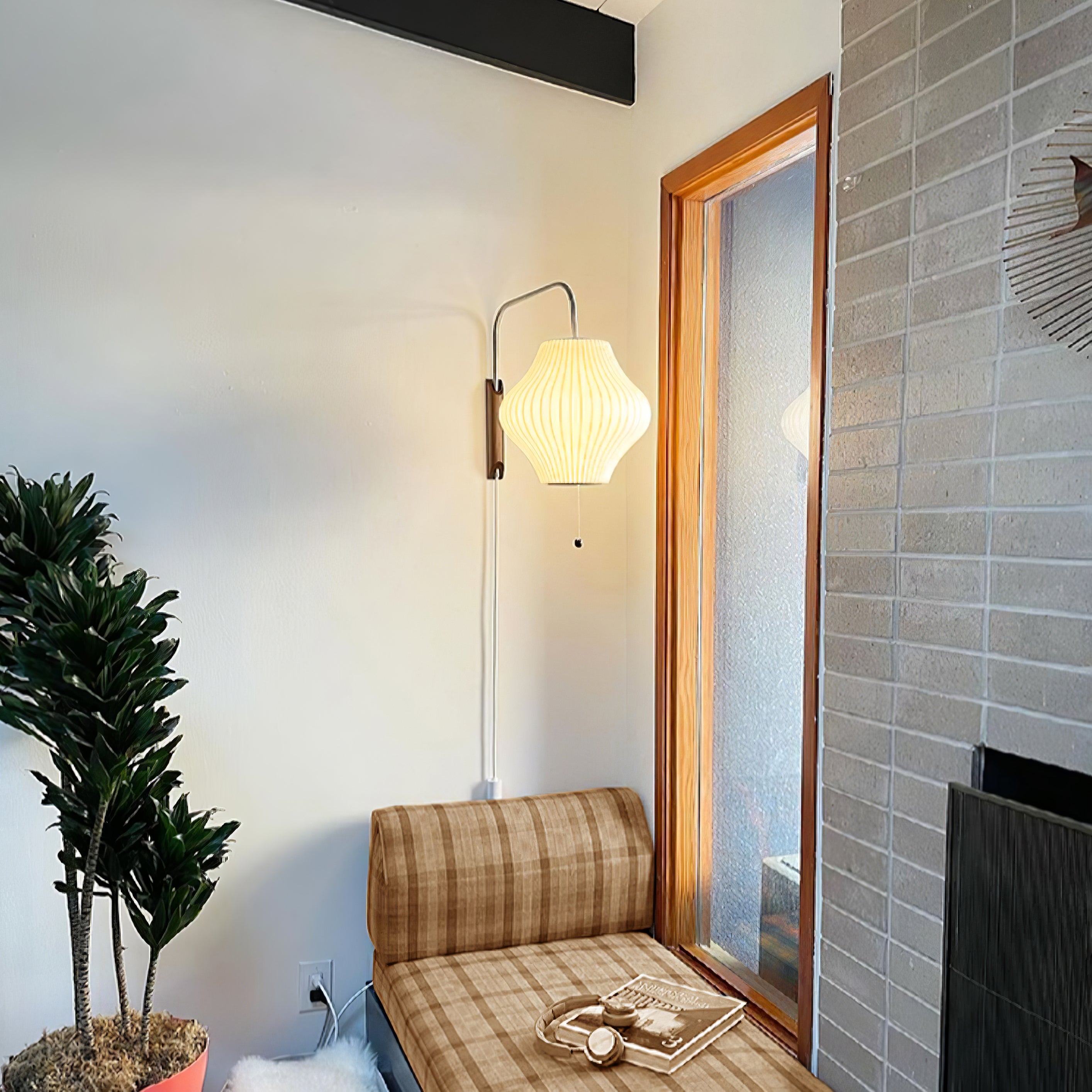 Orbit Plug-In Swing Sconce