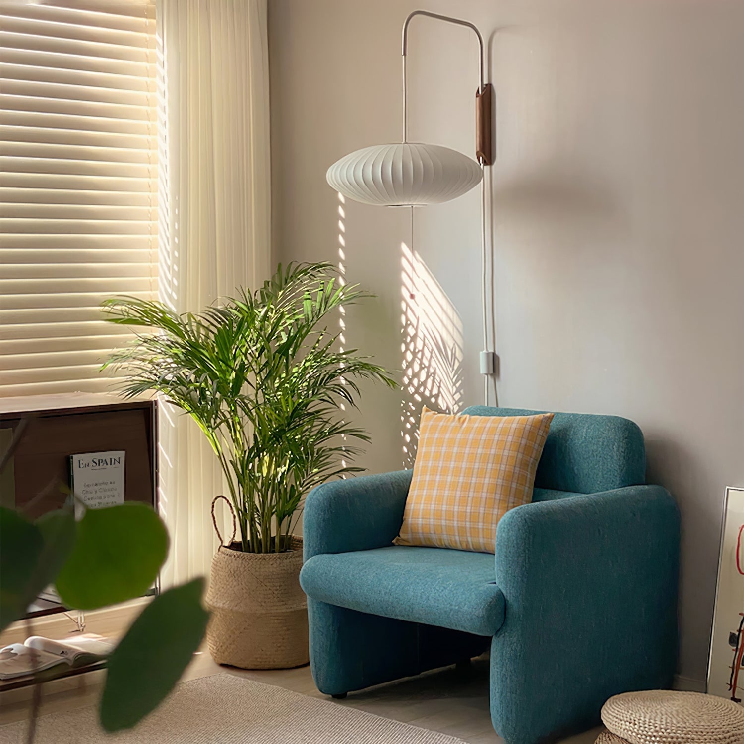 Orbit Plug-In Swing Sconce