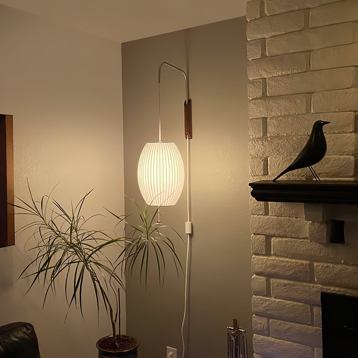 Orbit Plug-In Swing Sconce