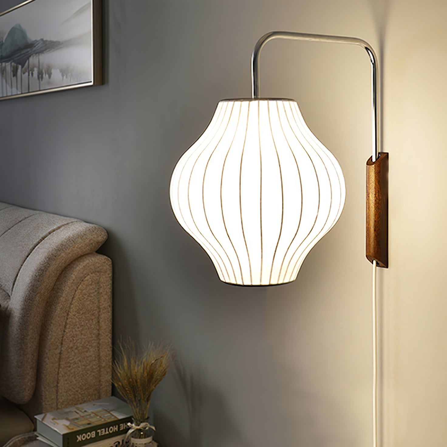 Orbit Plug-In Swing Sconce