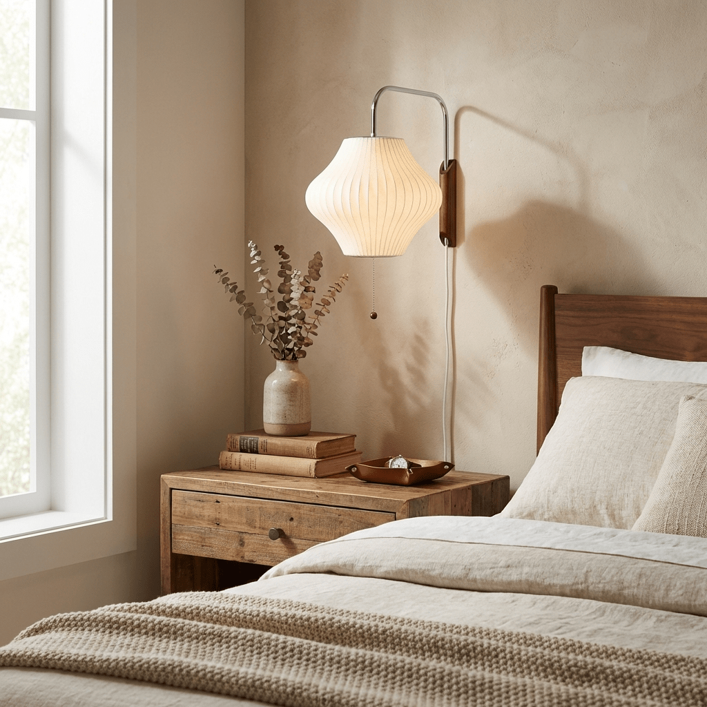 Orbit Plug-In Swing Sconce