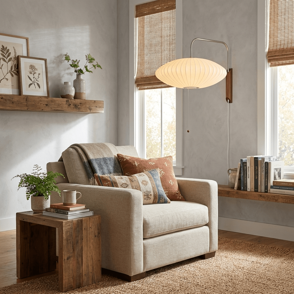 Orbit Plug-In Swing Sconce