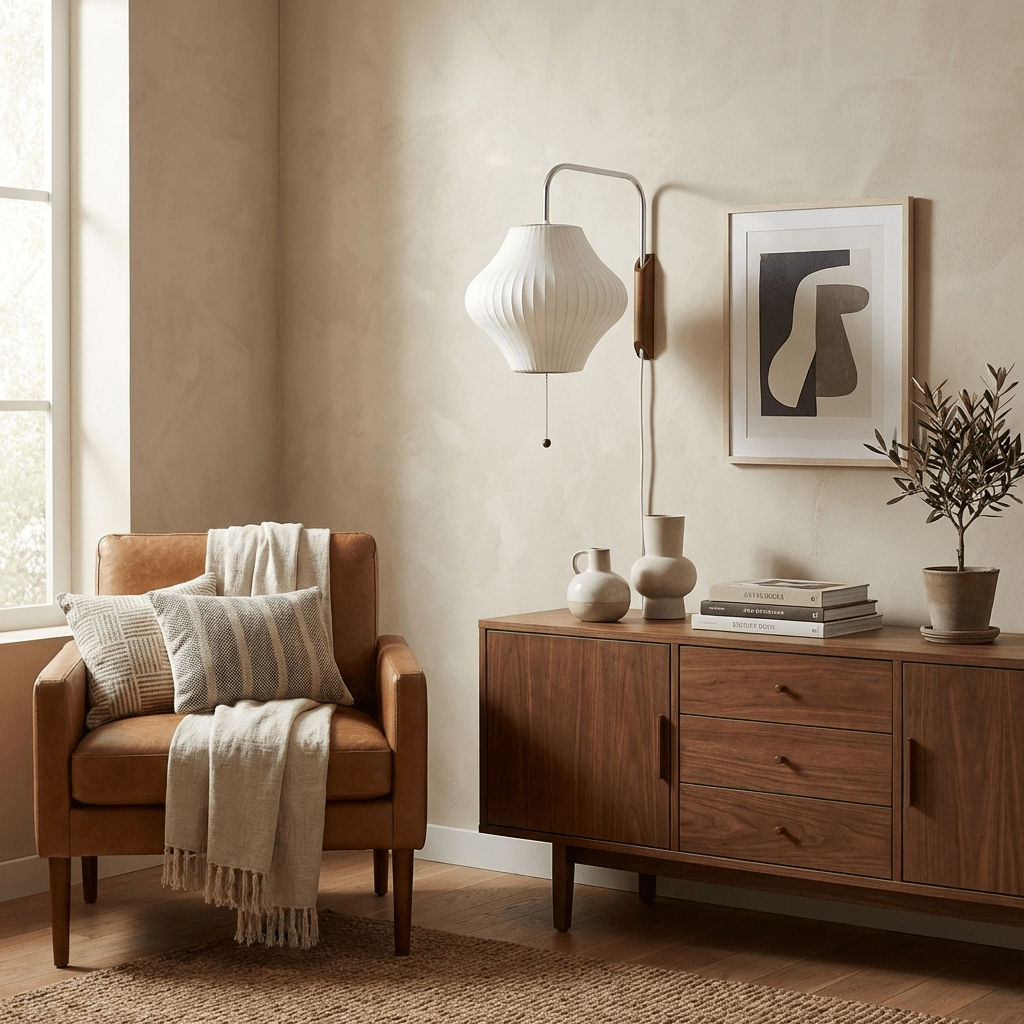 Orbit Plug-In Swing Sconce