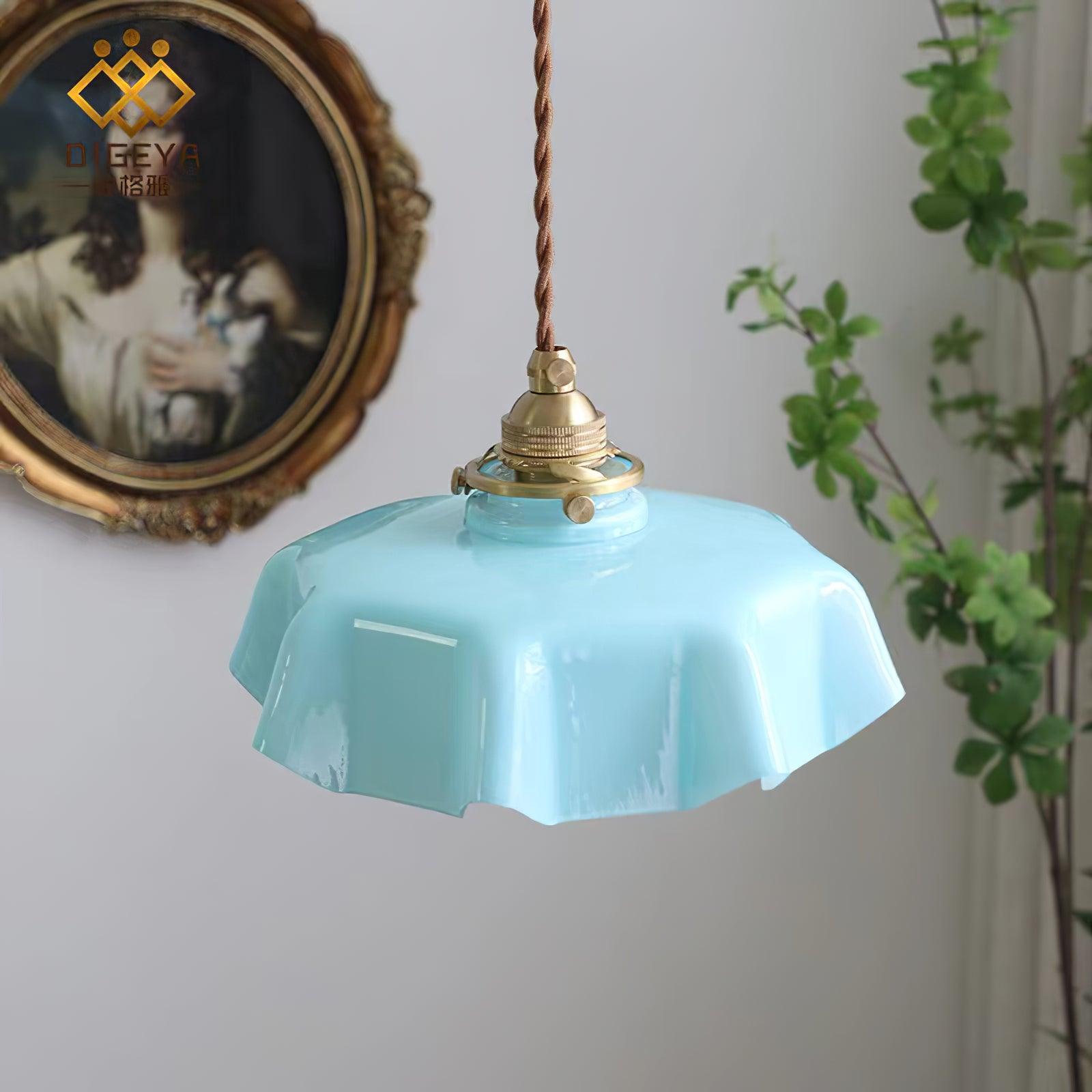 Fleurette Petal Glass Mini Pendant