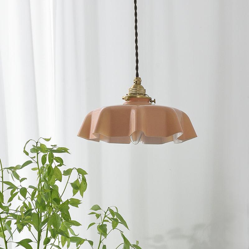 Fleurette Petal Glass Mini Pendant