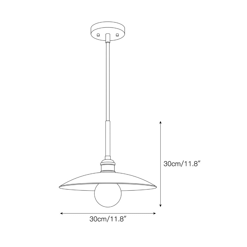 Brass Dome Kitchen Island Pendant Light