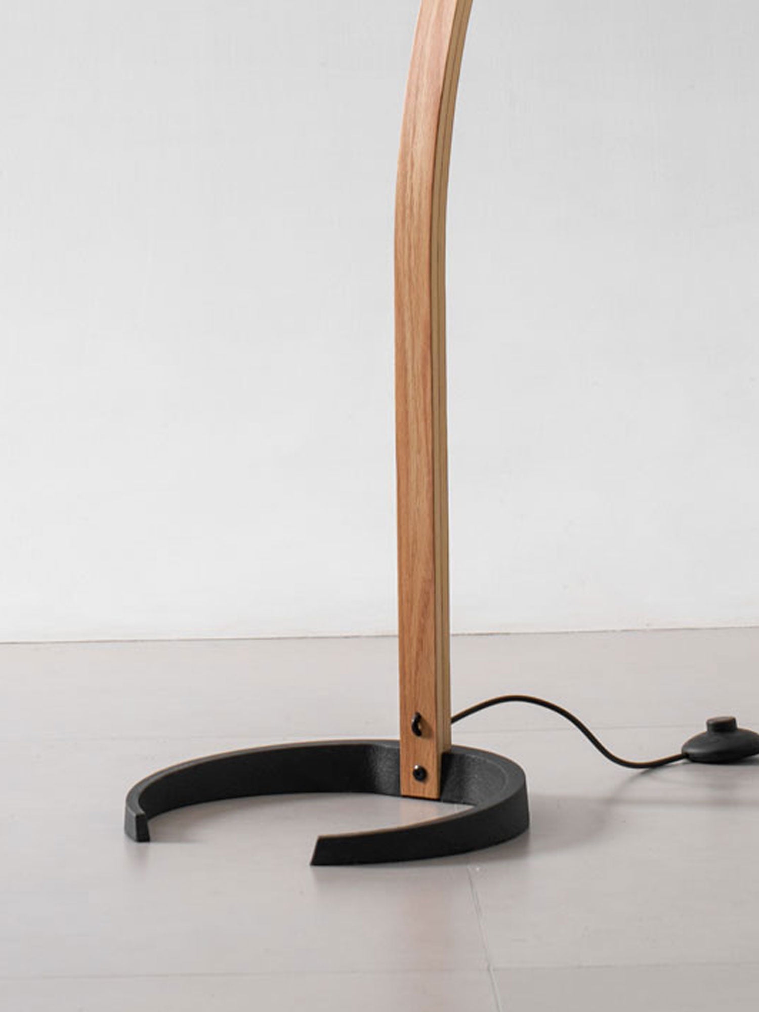 Halden Beechwood Dome Floor Lamp