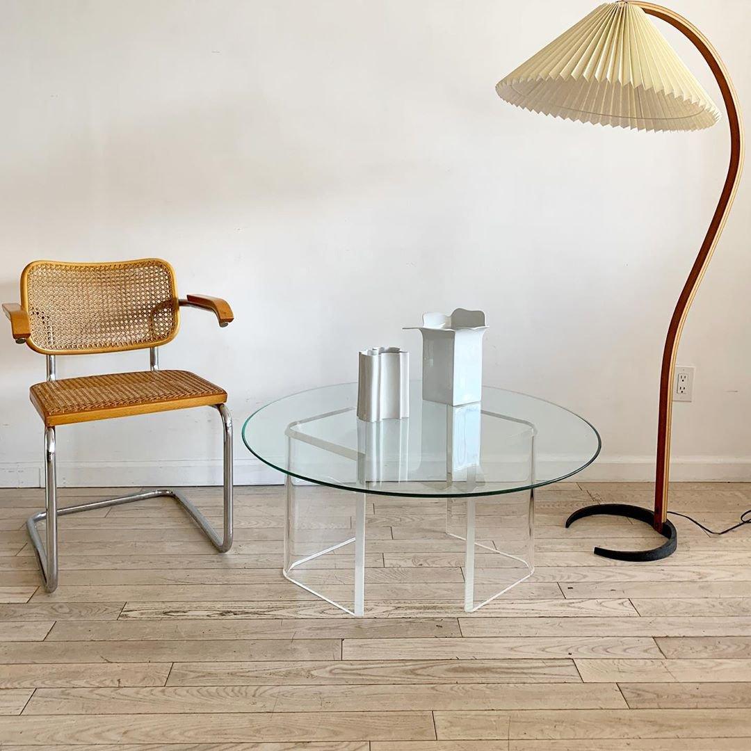 Halden Beechwood Dome Floor Lamp