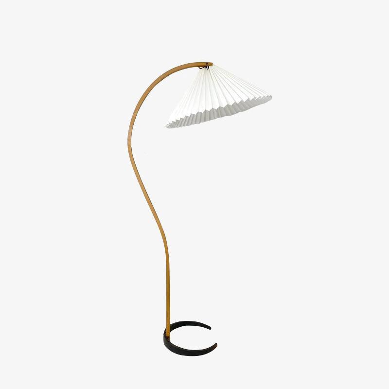 Halden Beechwood Dome Floor Lamp