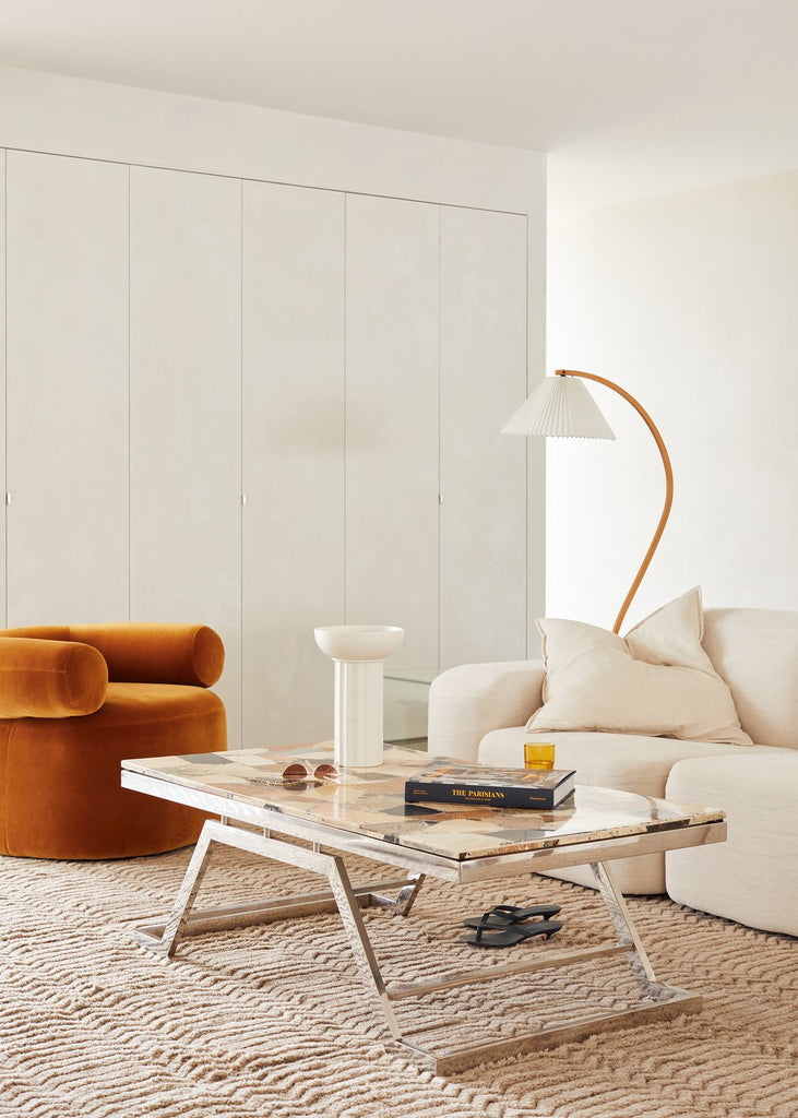 Halden Beechwood Dome Floor Lamp