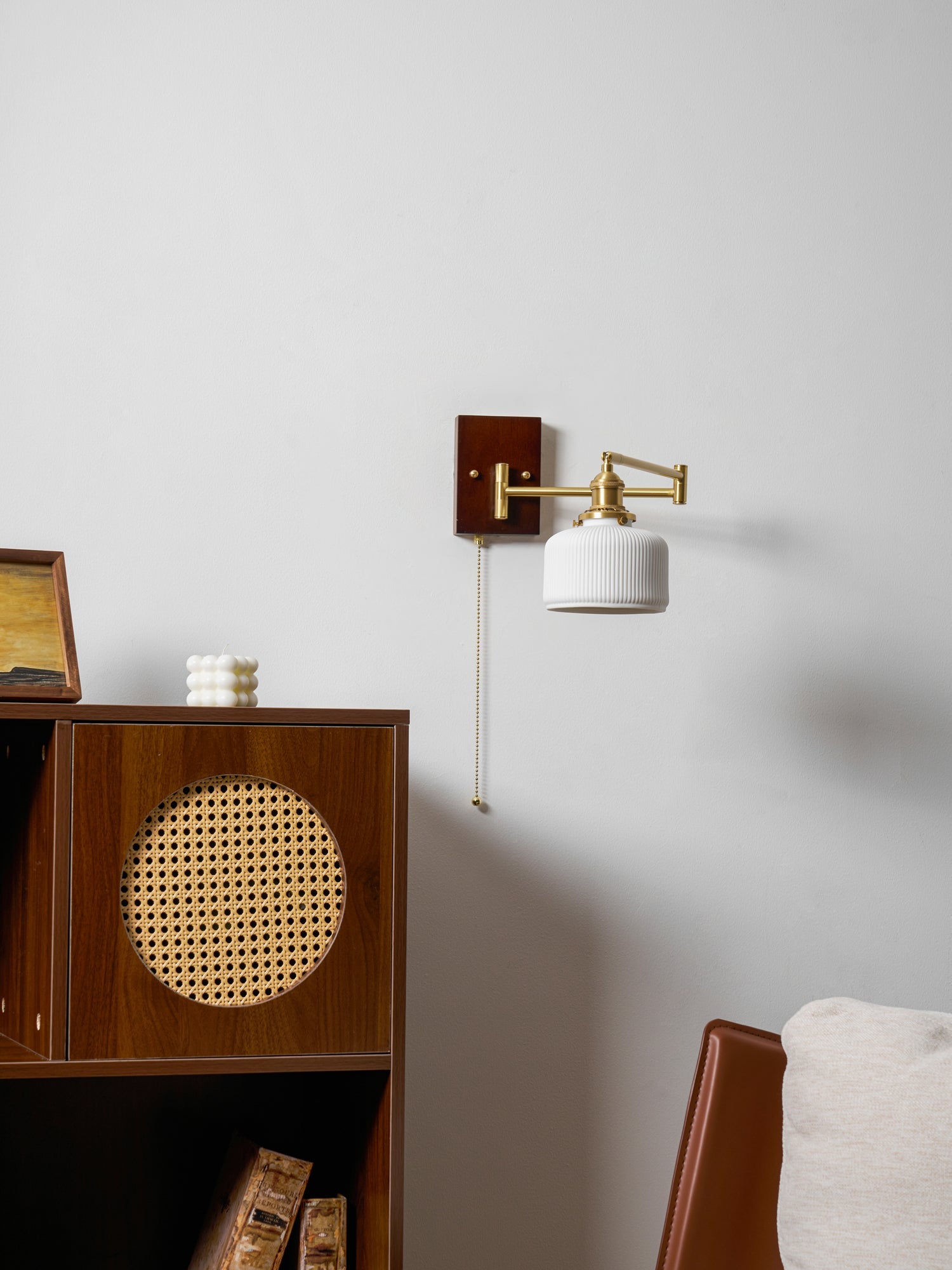 Terra Ceramic Geometry Sconce