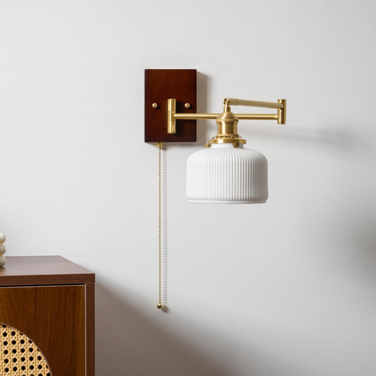 Terra Ceramic Geometry Sconce