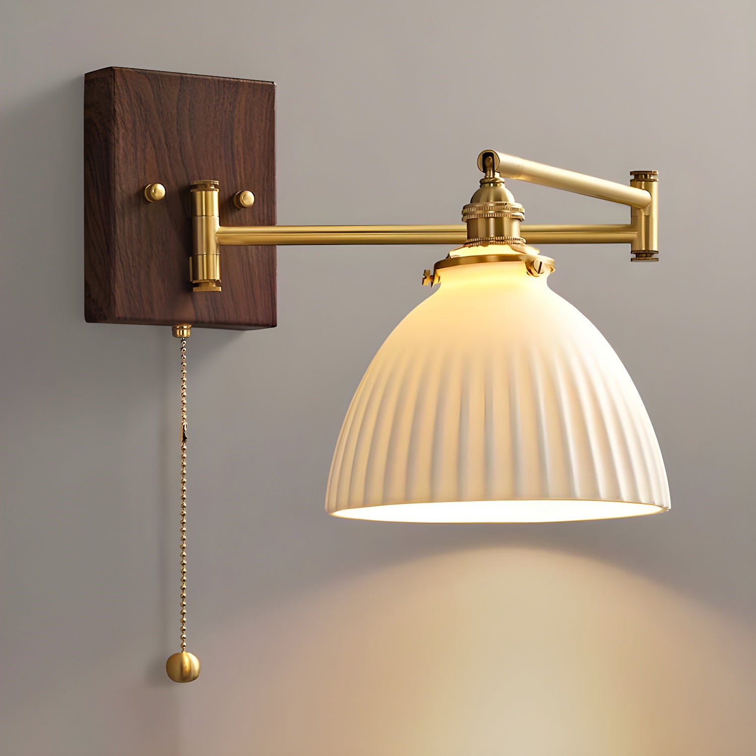 Terra Ceramic Geometry Sconce