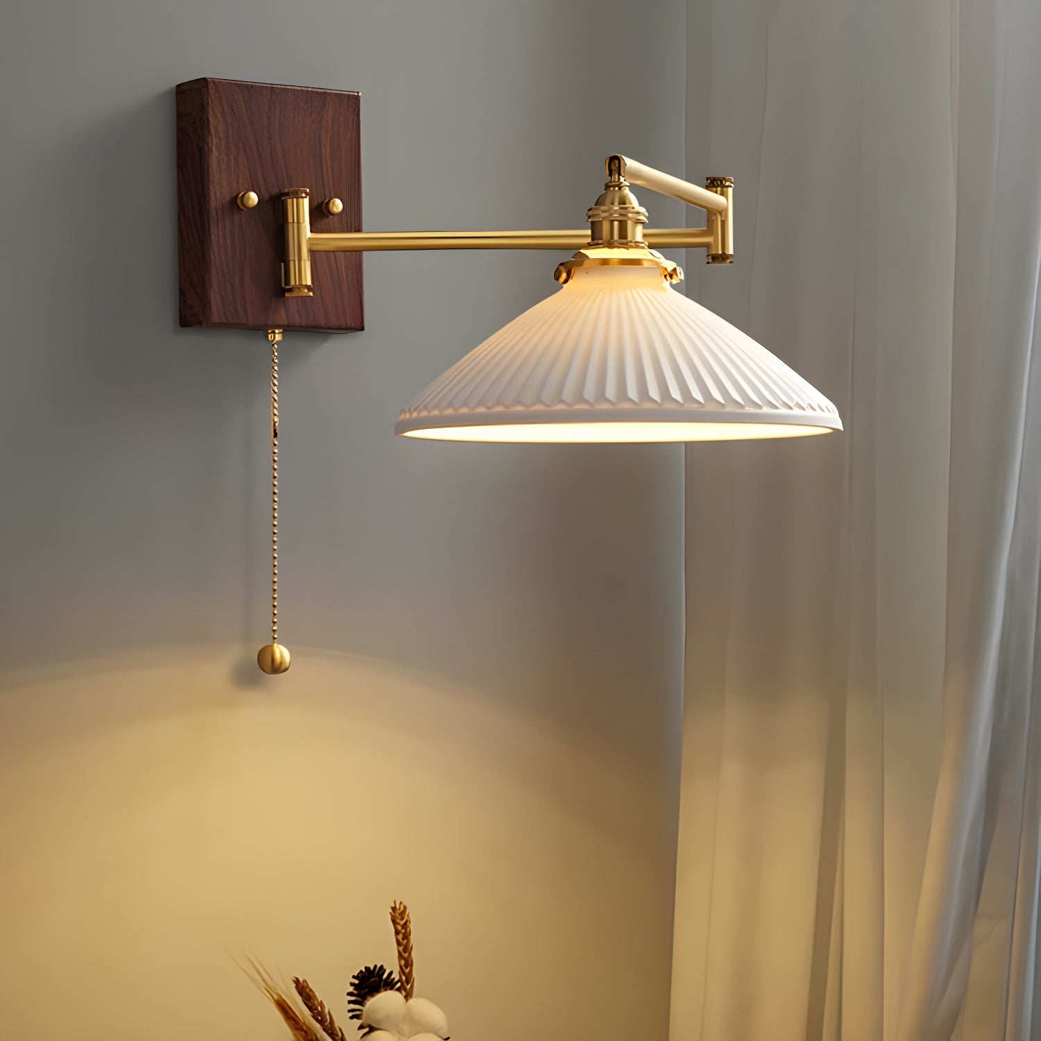 Terra Ceramic Geometry Sconce