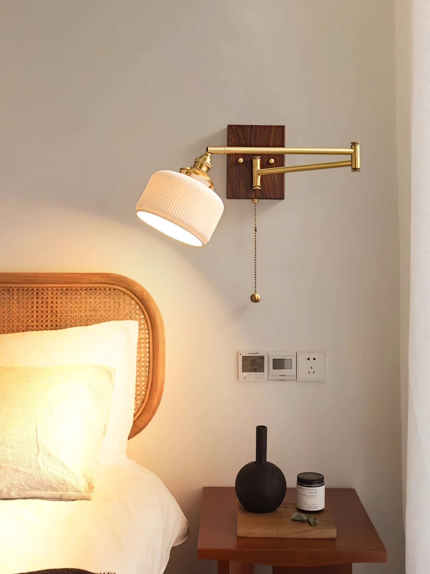 Terra Ceramic Geometry Sconce