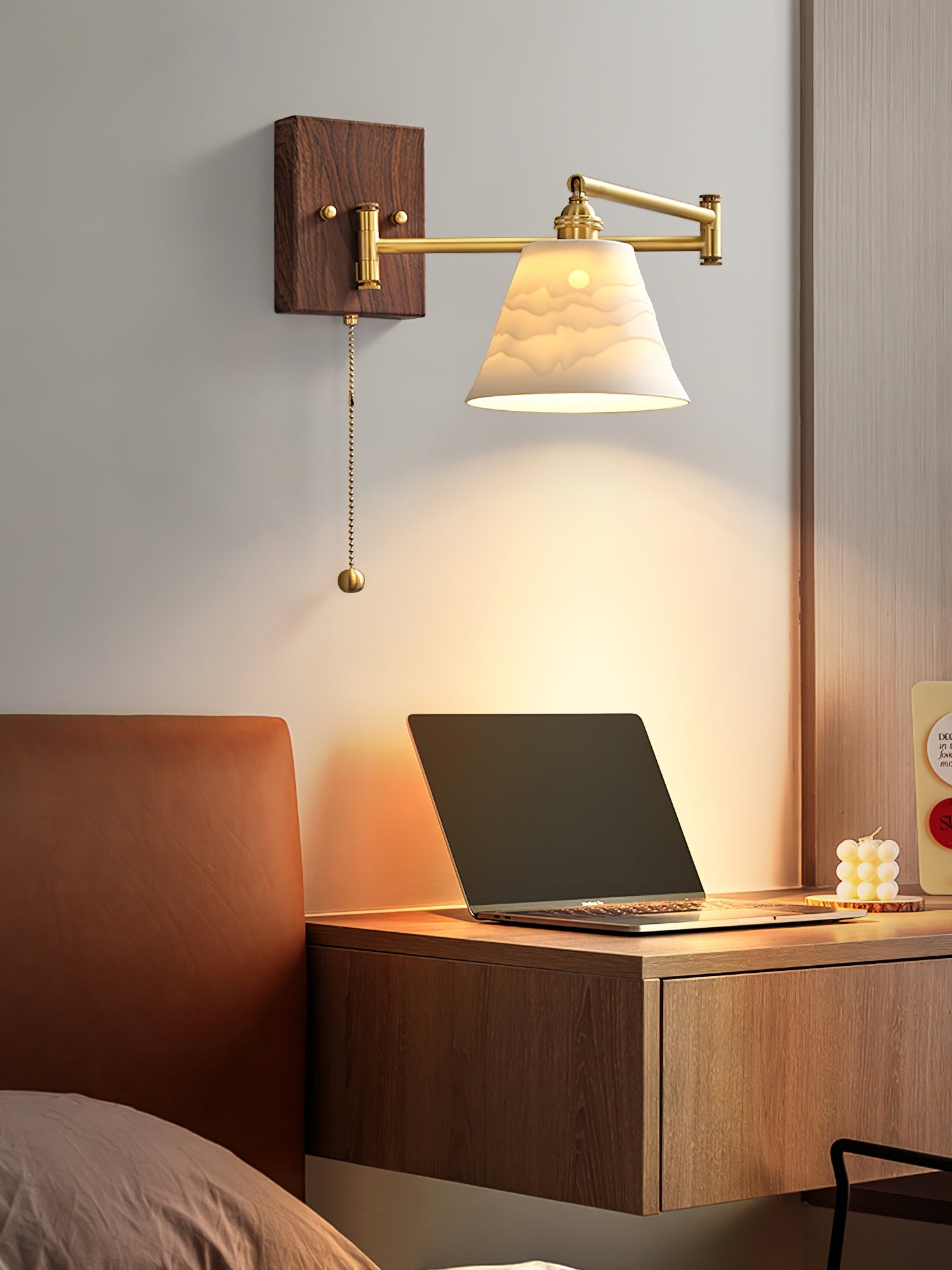 Terra Ceramic Geometry Sconce