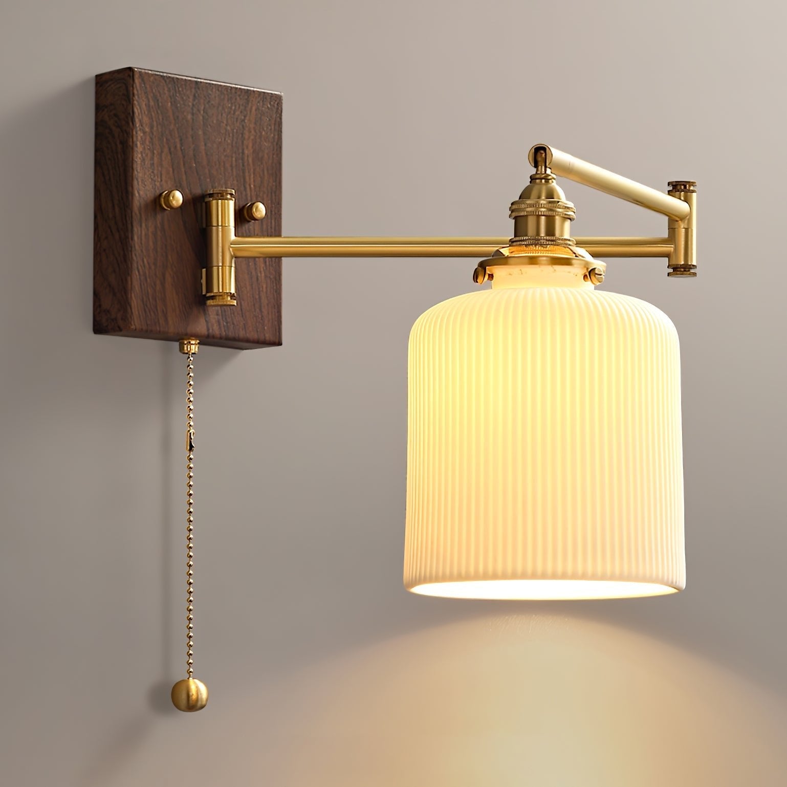 Terra Ceramic Geometry Sconce