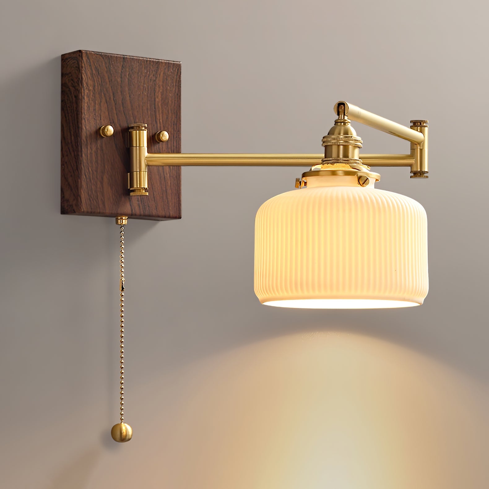 Terra Ceramic Geometry Sconce