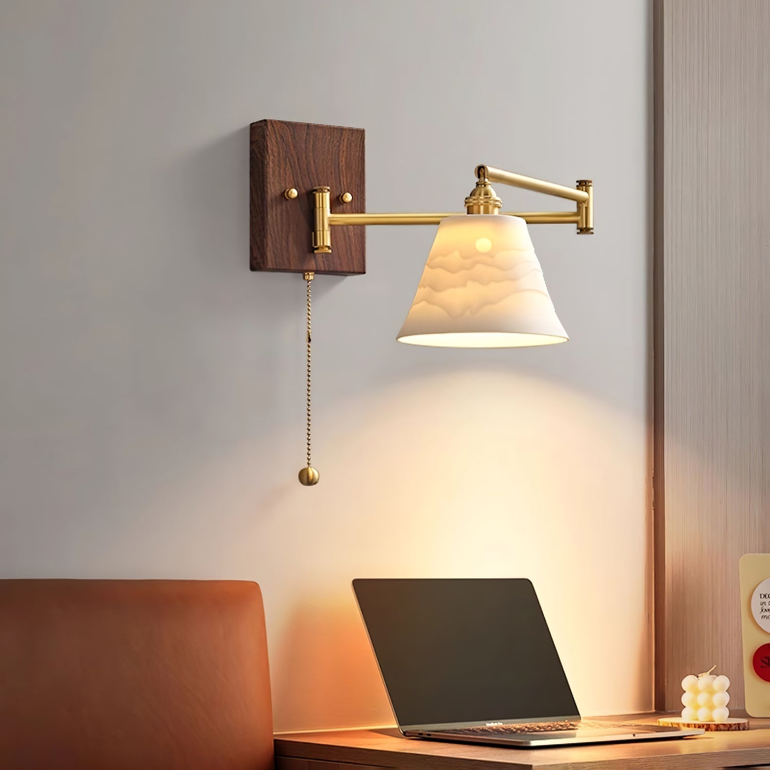 Terra Ceramic Geometry Sconce