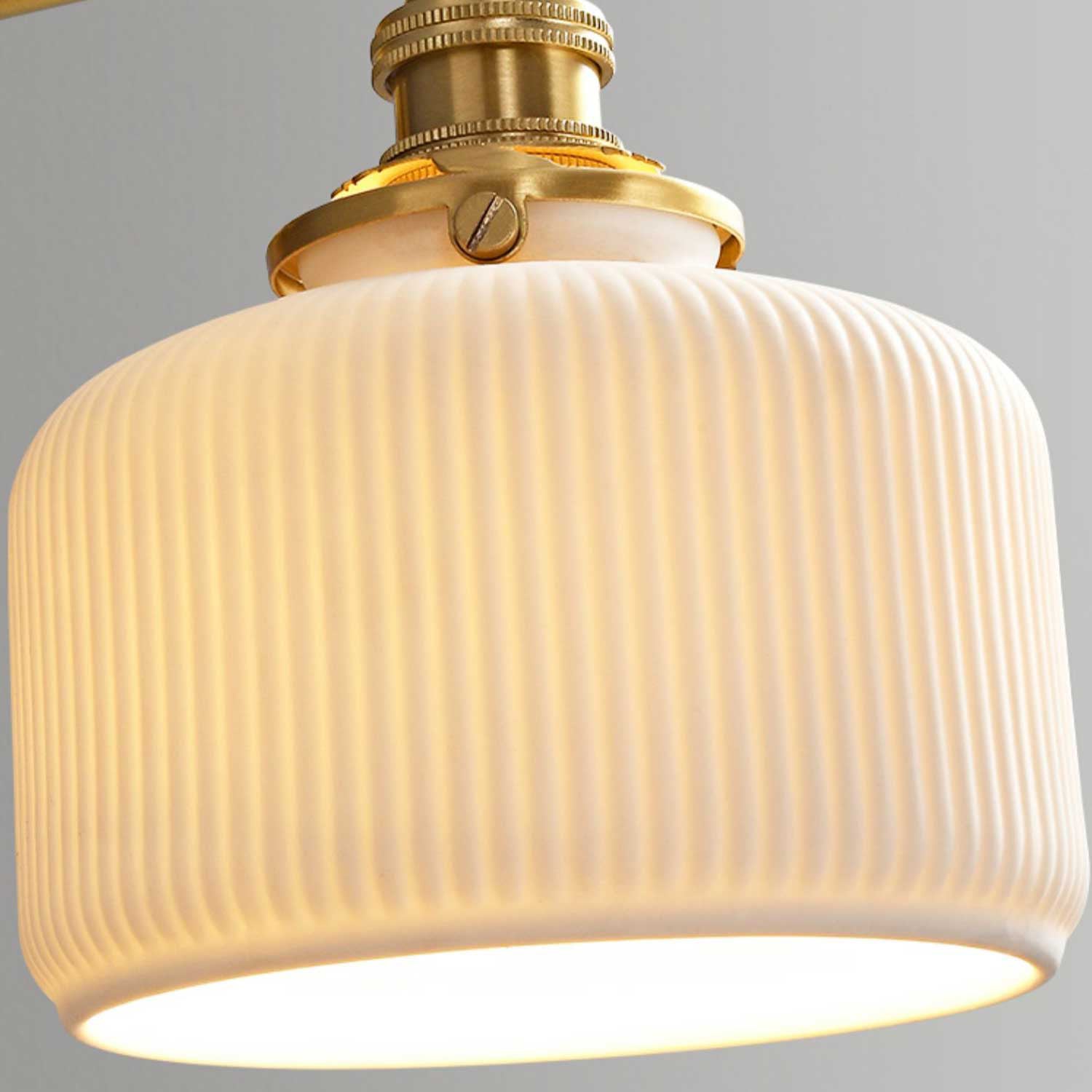 Terra Ceramic Geometry Sconce