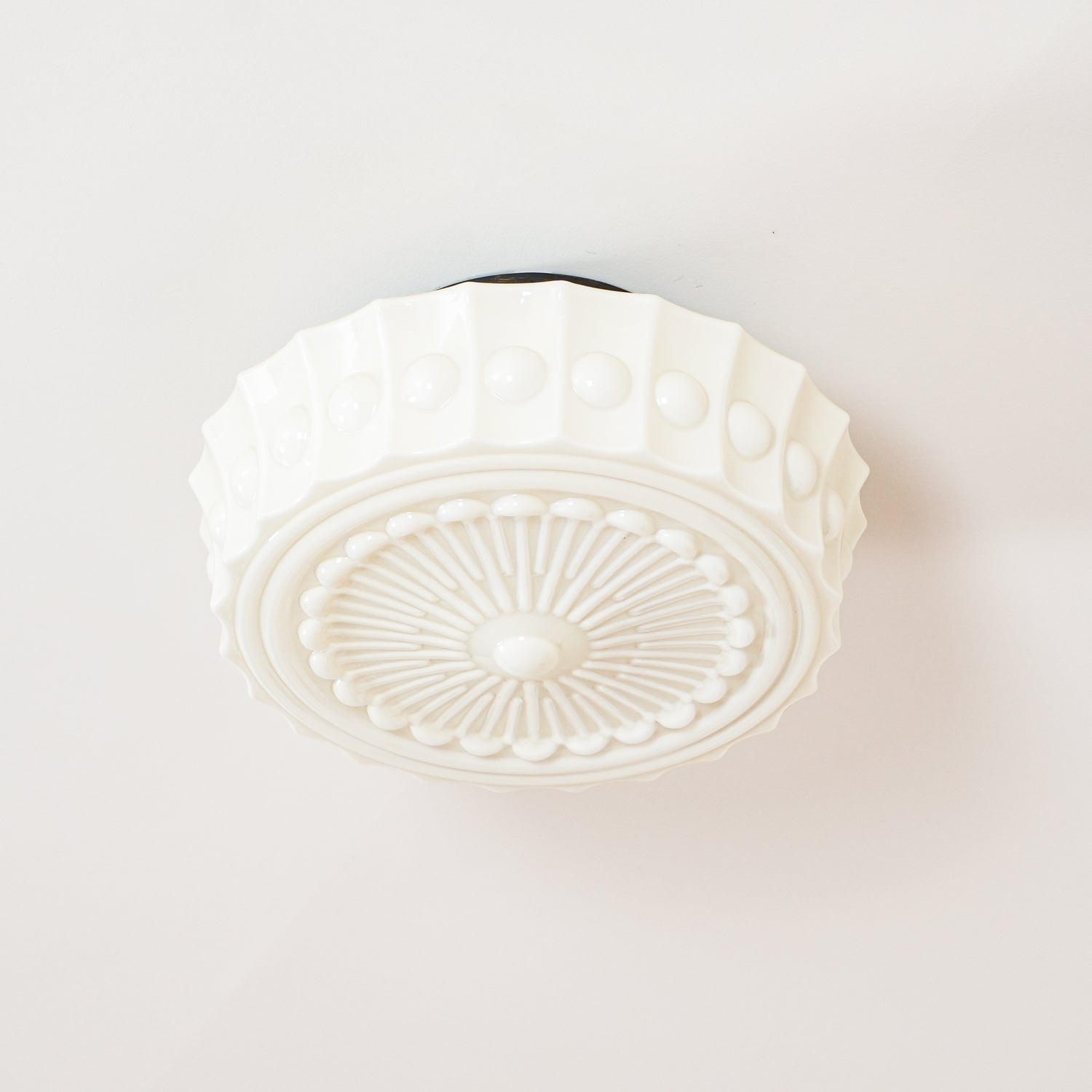 Beacon Drum Flush Ceiling Light