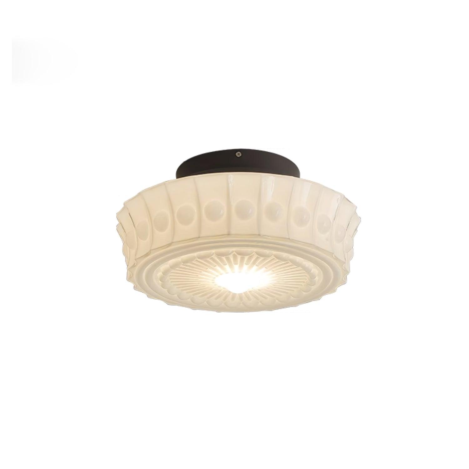 Beacon Drum Flush Ceiling Light