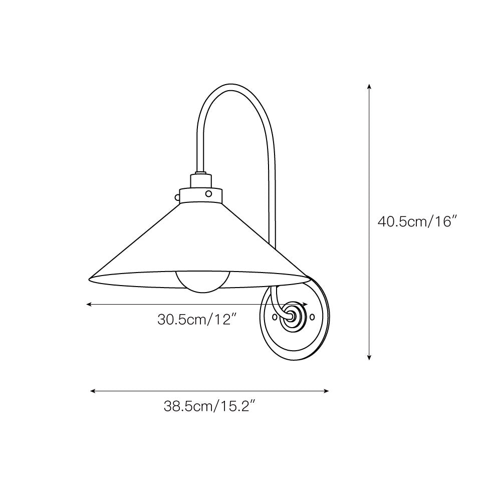 Gooseneck Heritage Sconce