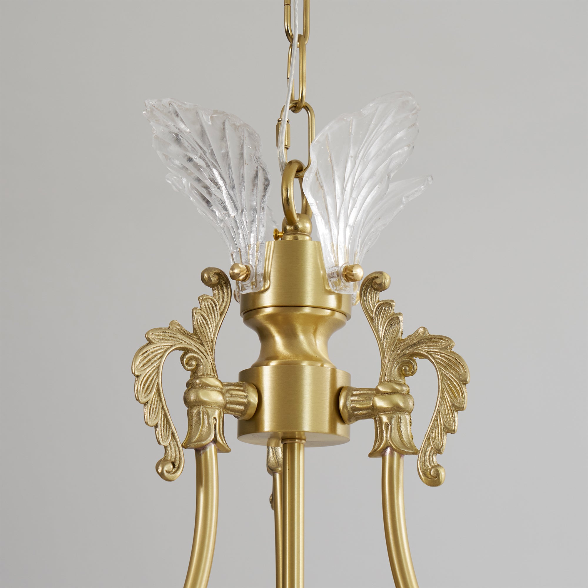 Facette Brass & Crystal Chandelier