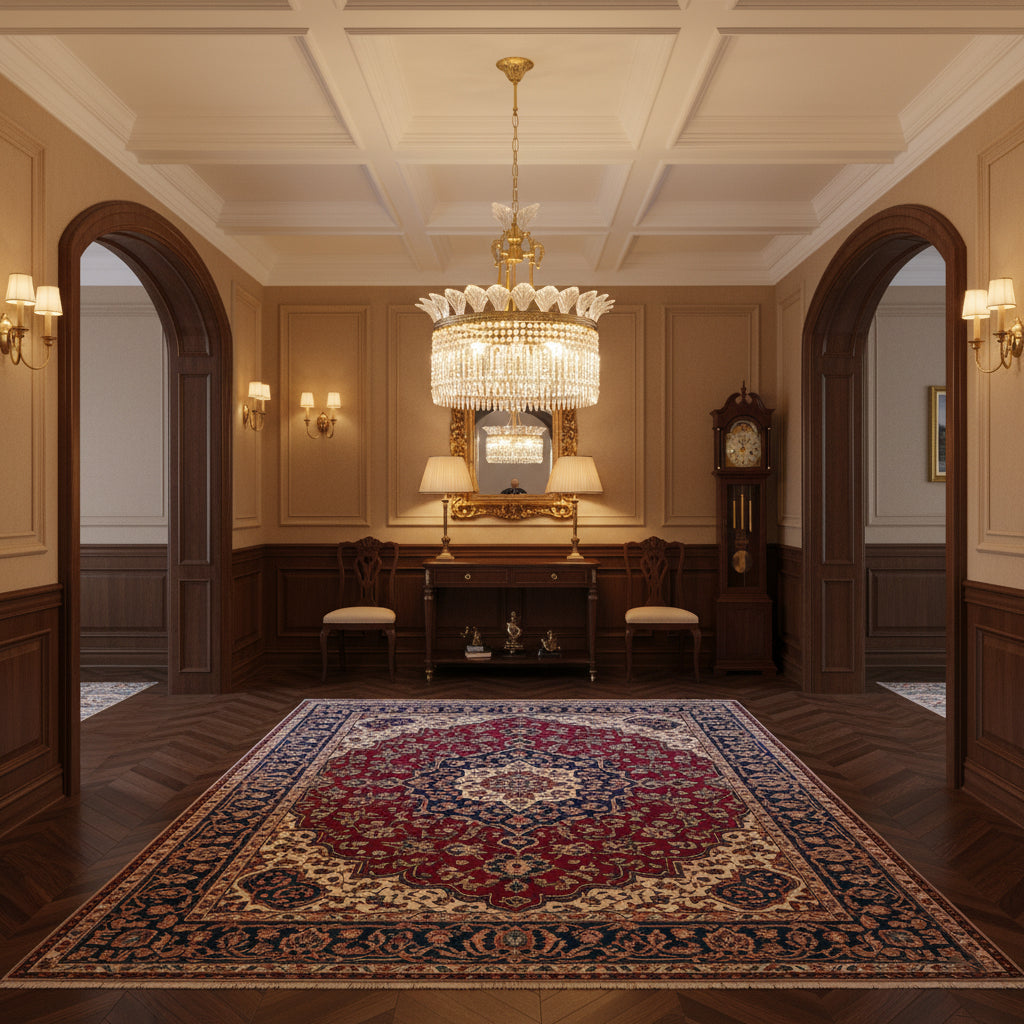 Facette Brass & Crystal Chandelier