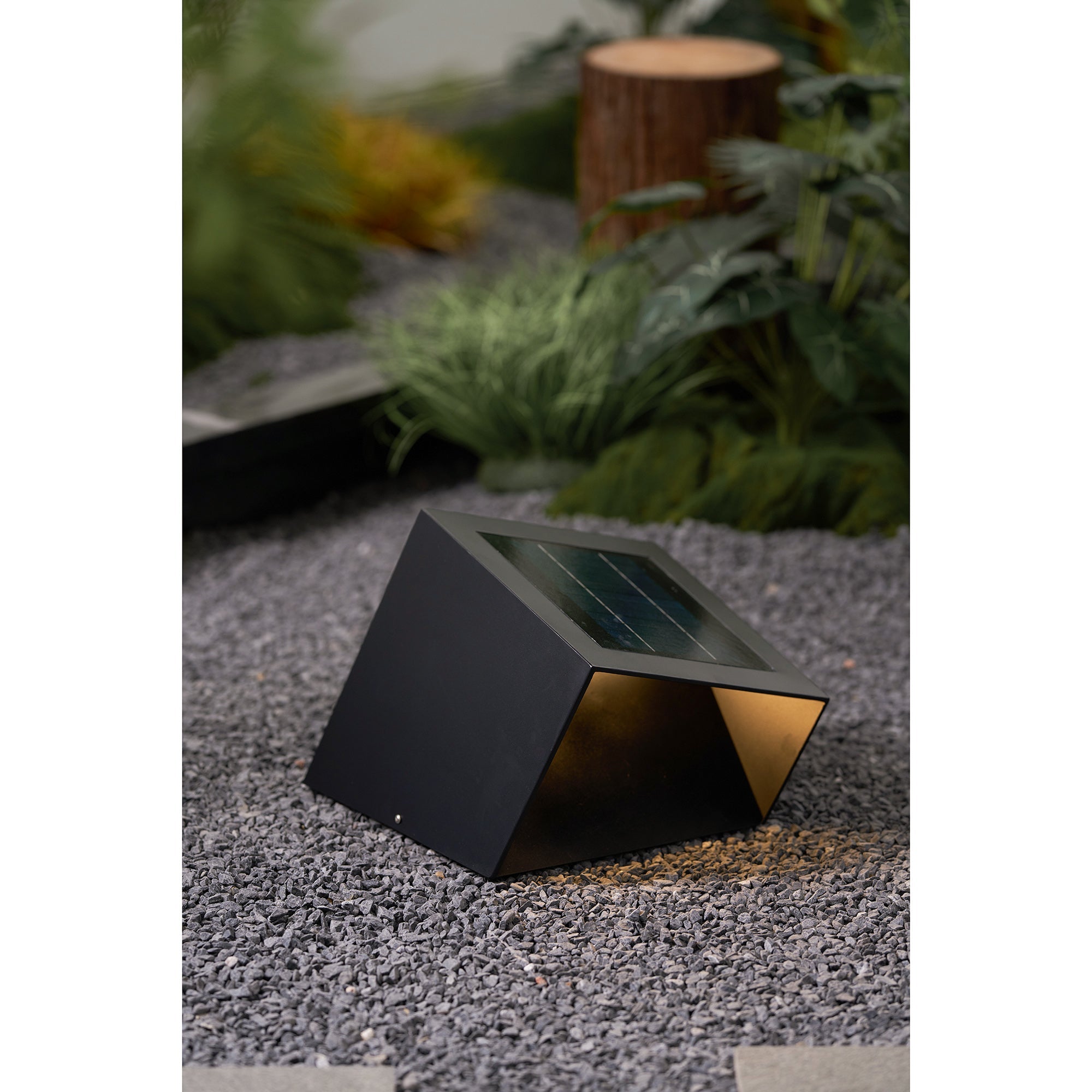 Compact Solar Border Cube Light