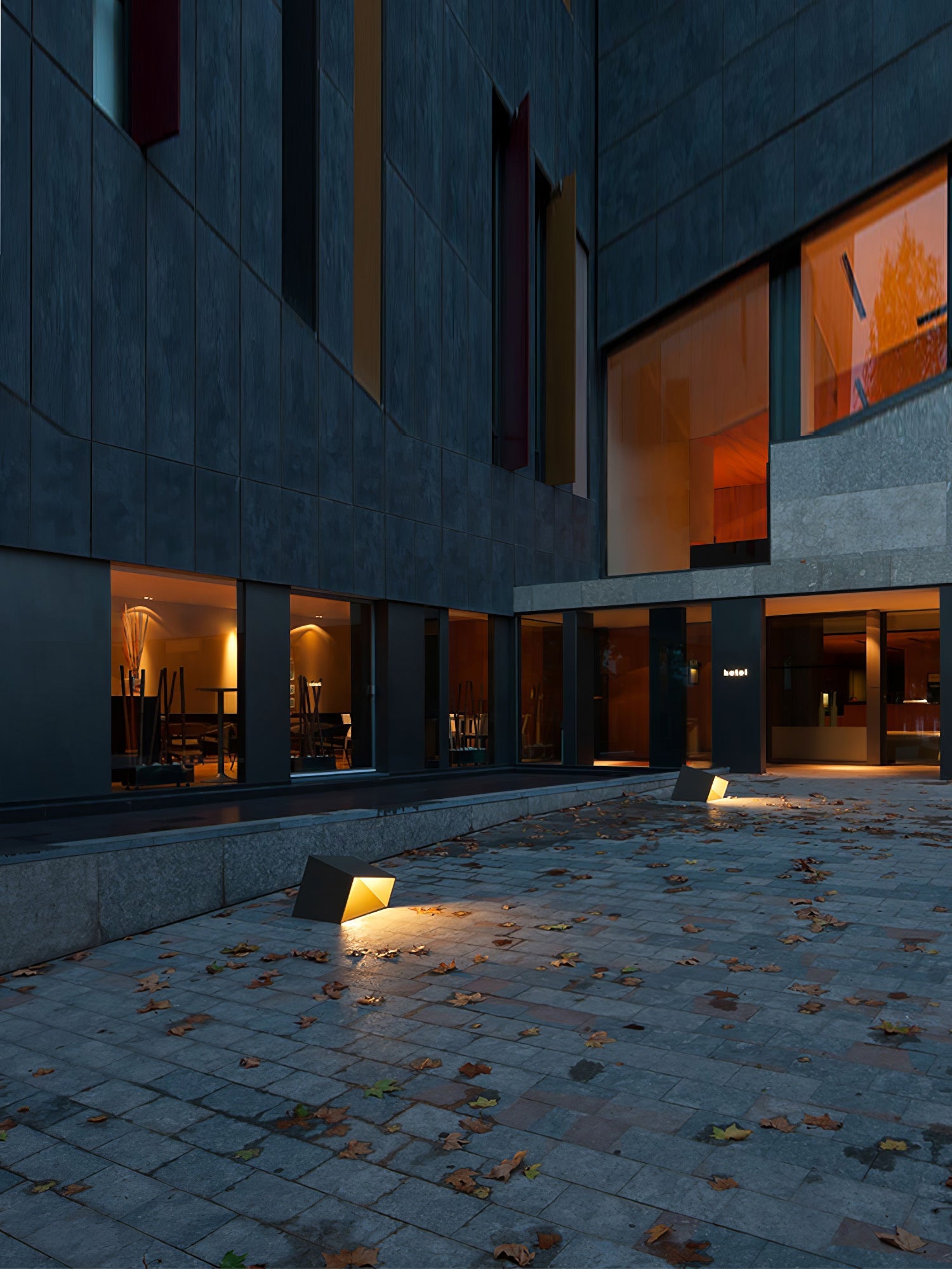 Compact Solar Border Cube Light