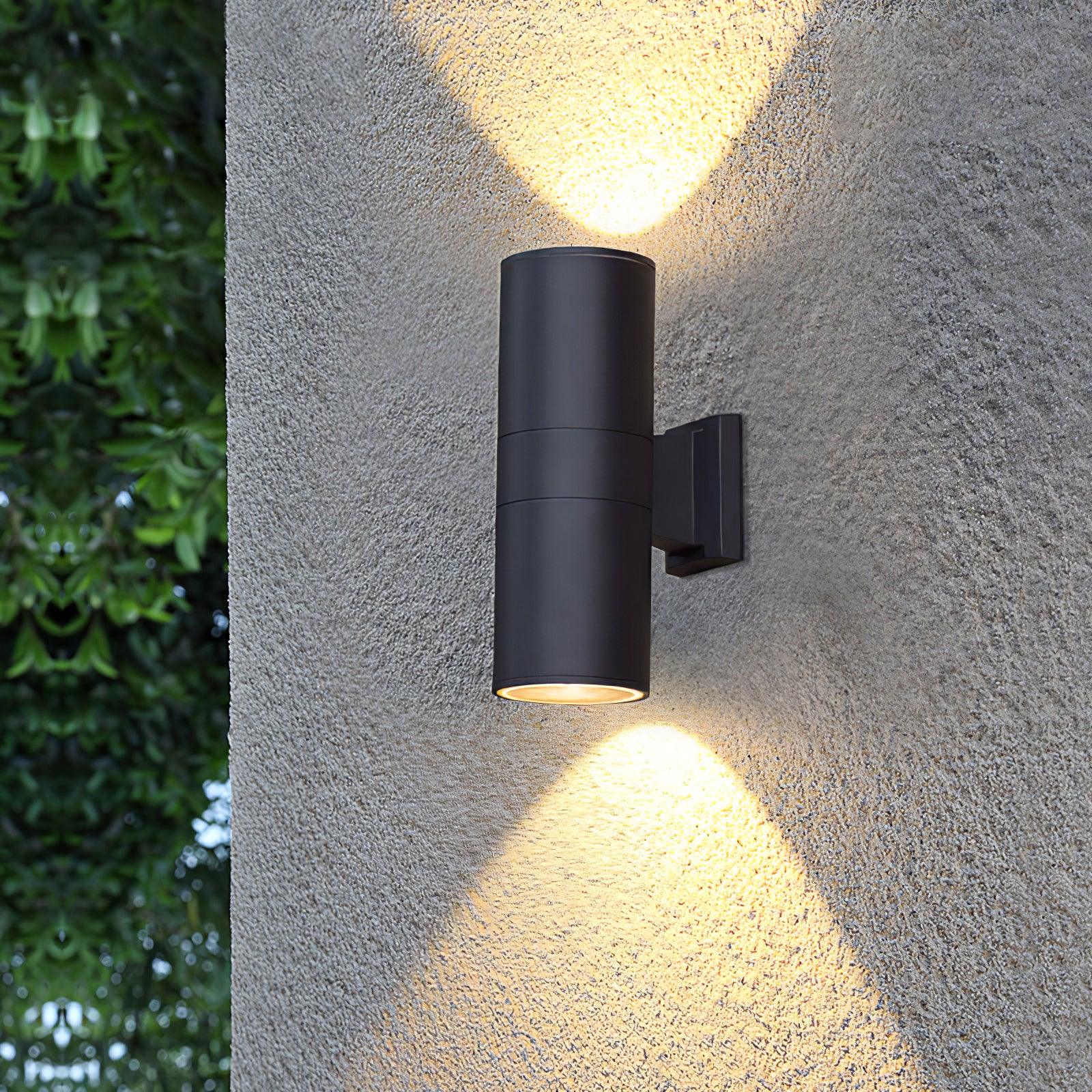 Up Down Cylinder Facade Sconce