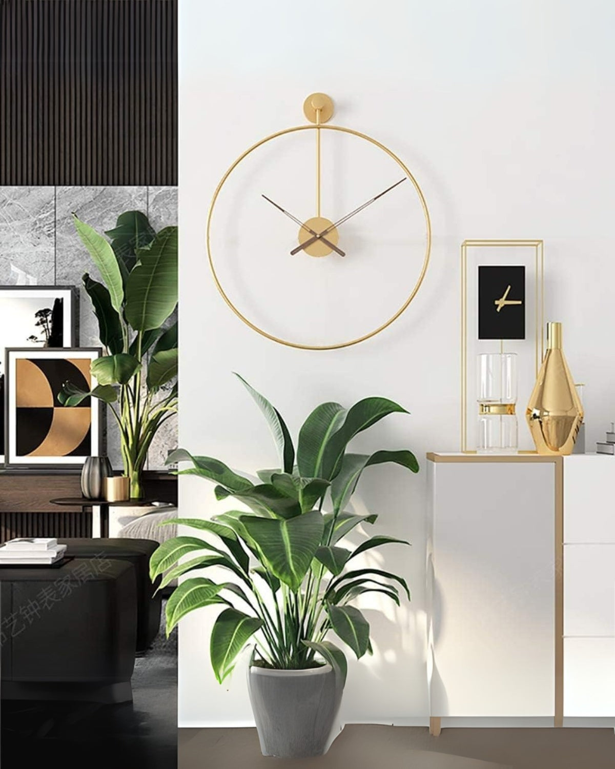 16-Inch Minimalist Wall Clock