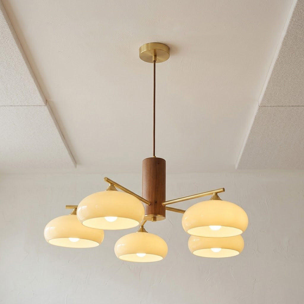 Persimmon Oval Chandelier
