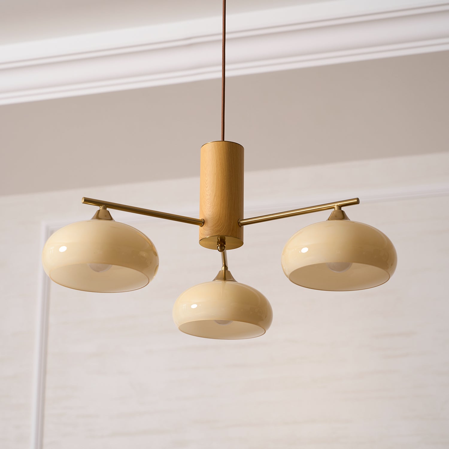 Persimmon Oval Chandelier