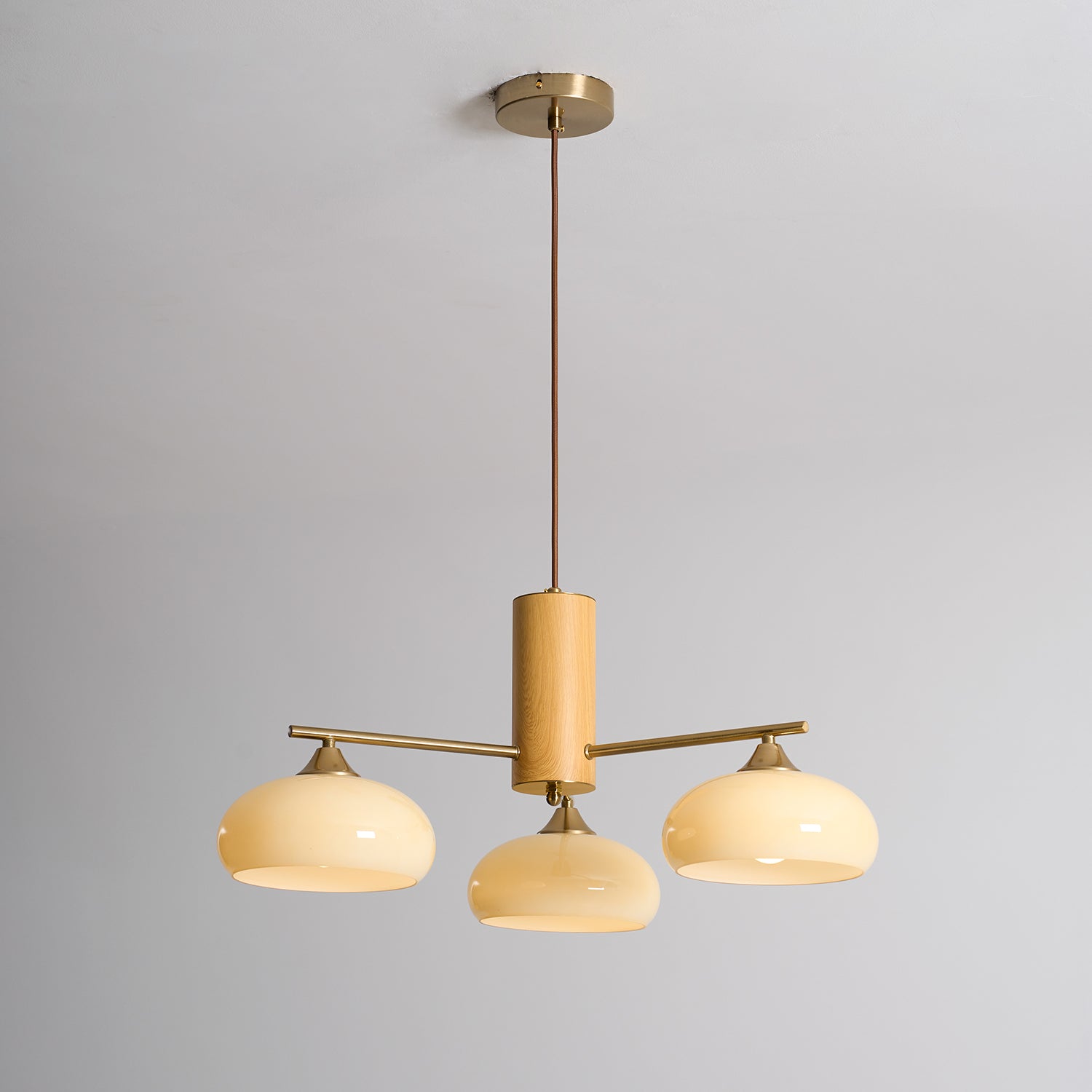 Persimmon Oval Chandelier