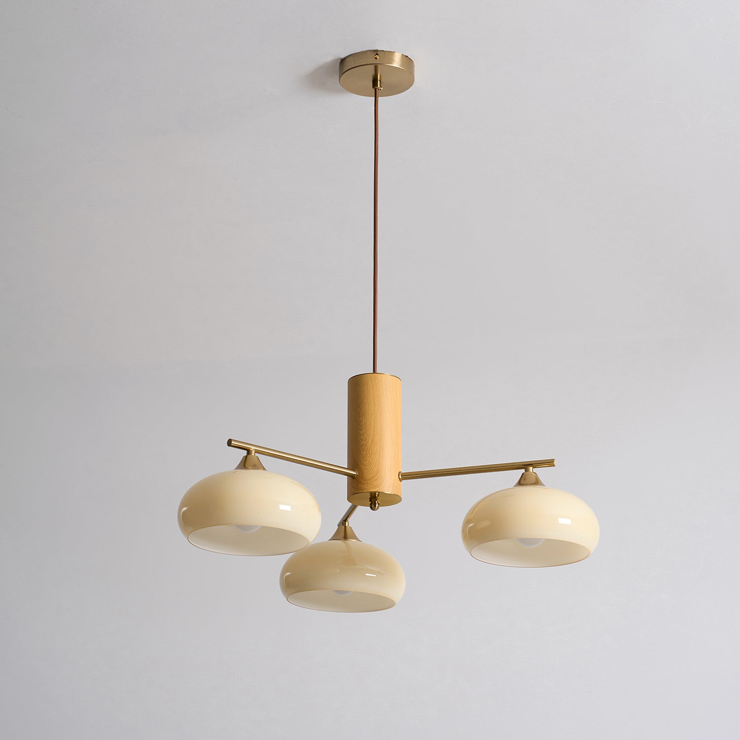 Persimmon Oval Chandelier