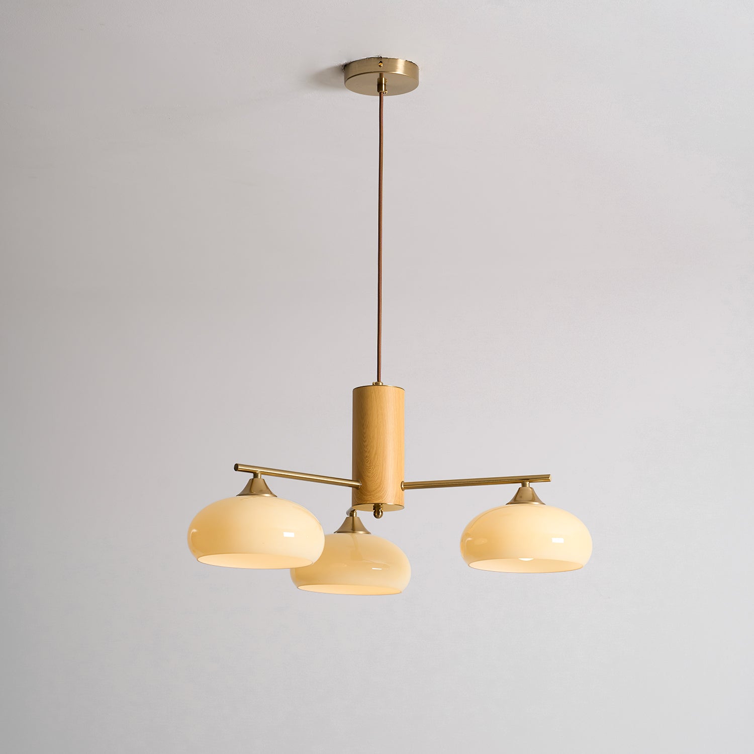 Persimmon Oval Chandelier