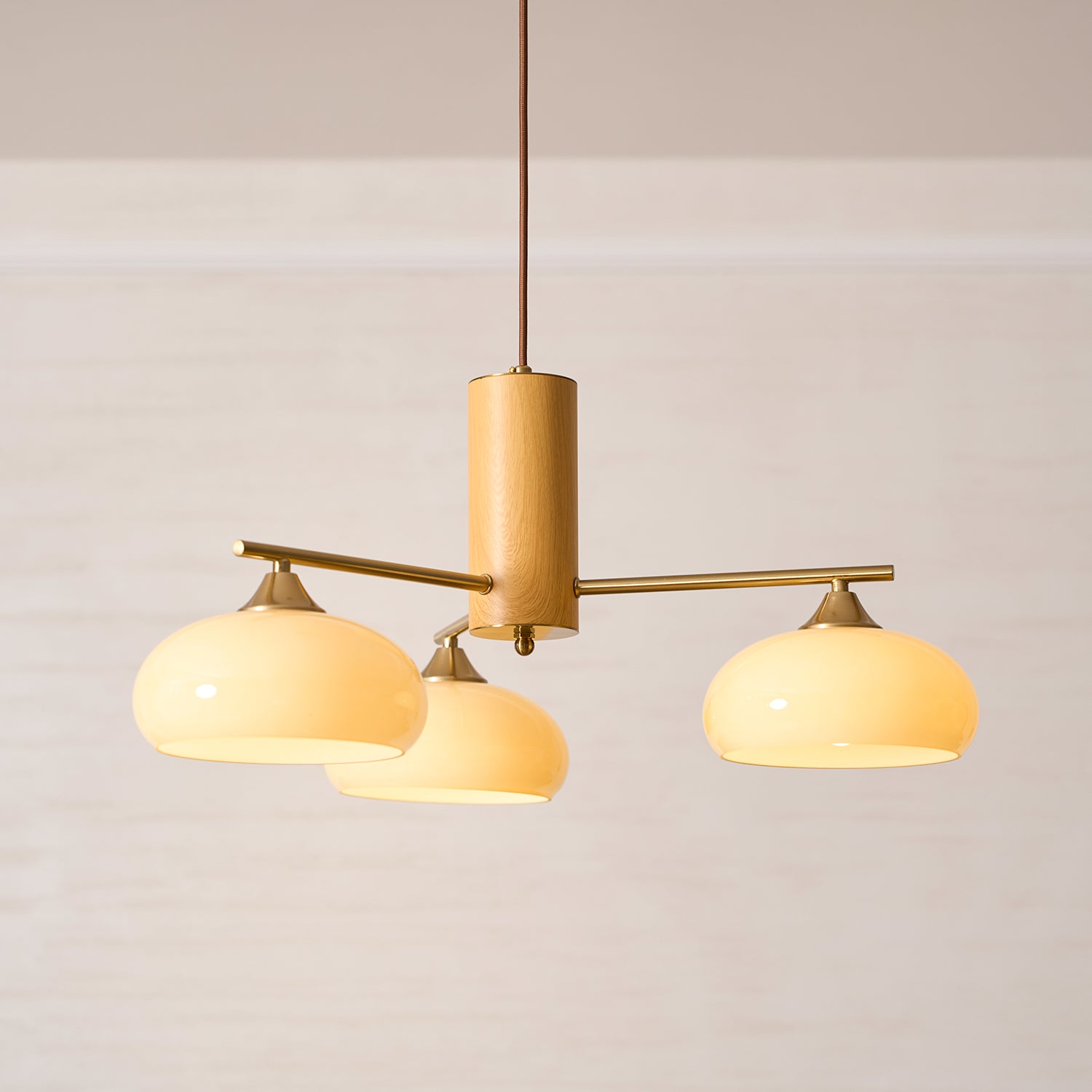 Persimmon Oval Chandelier