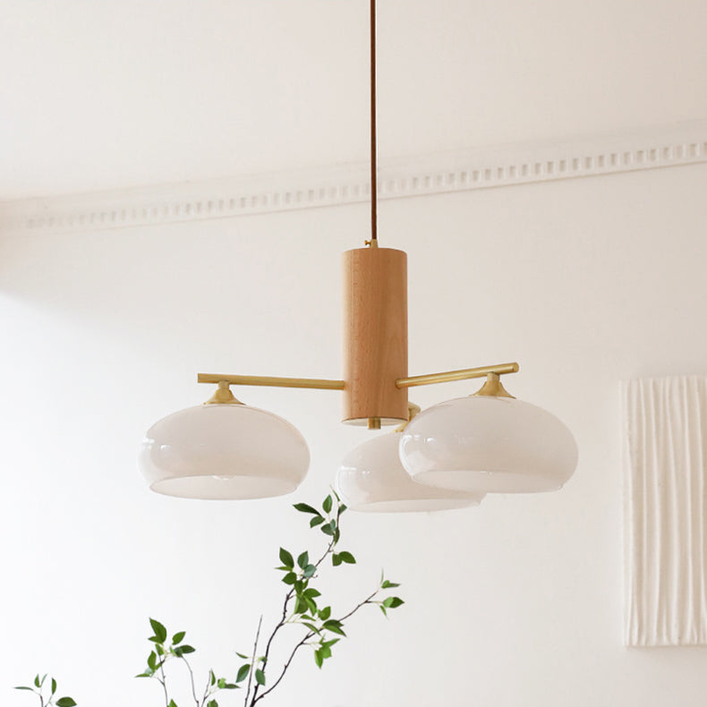 Persimmon Oval Chandelier