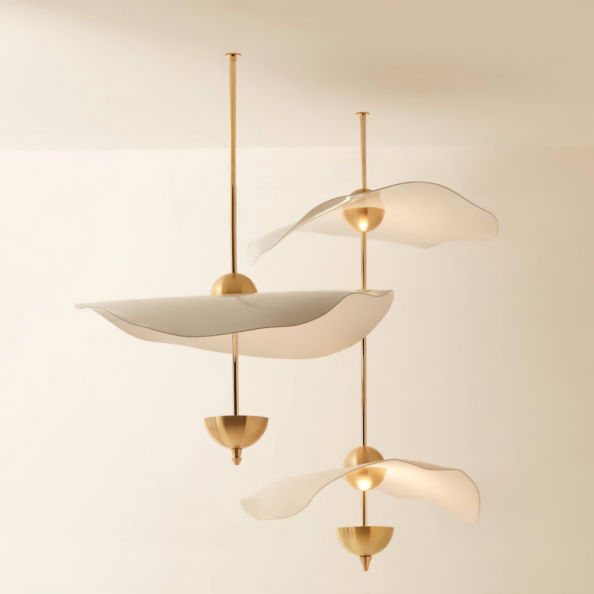 Aurea Double Disc Pendant