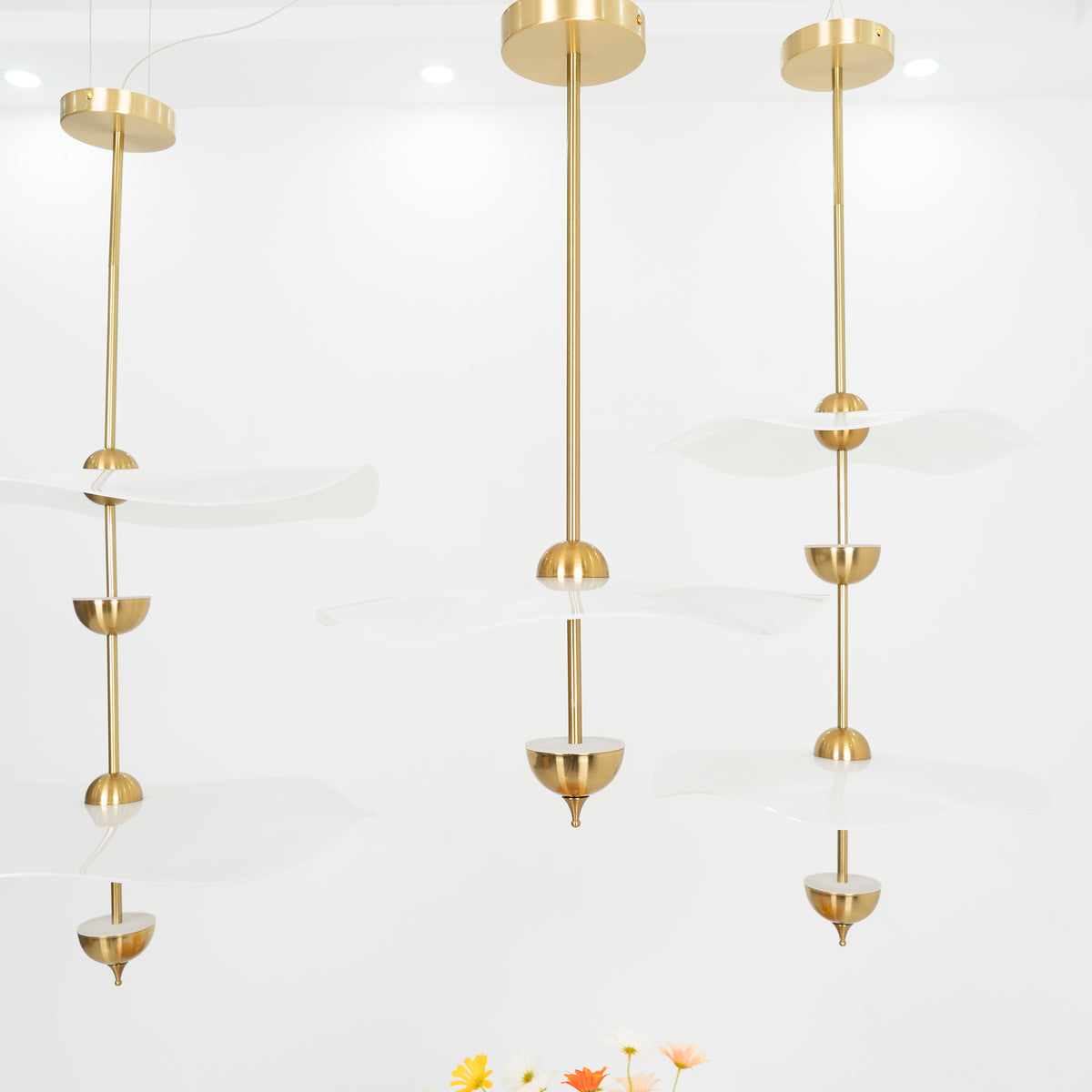 Aurea Double Disc Pendant
