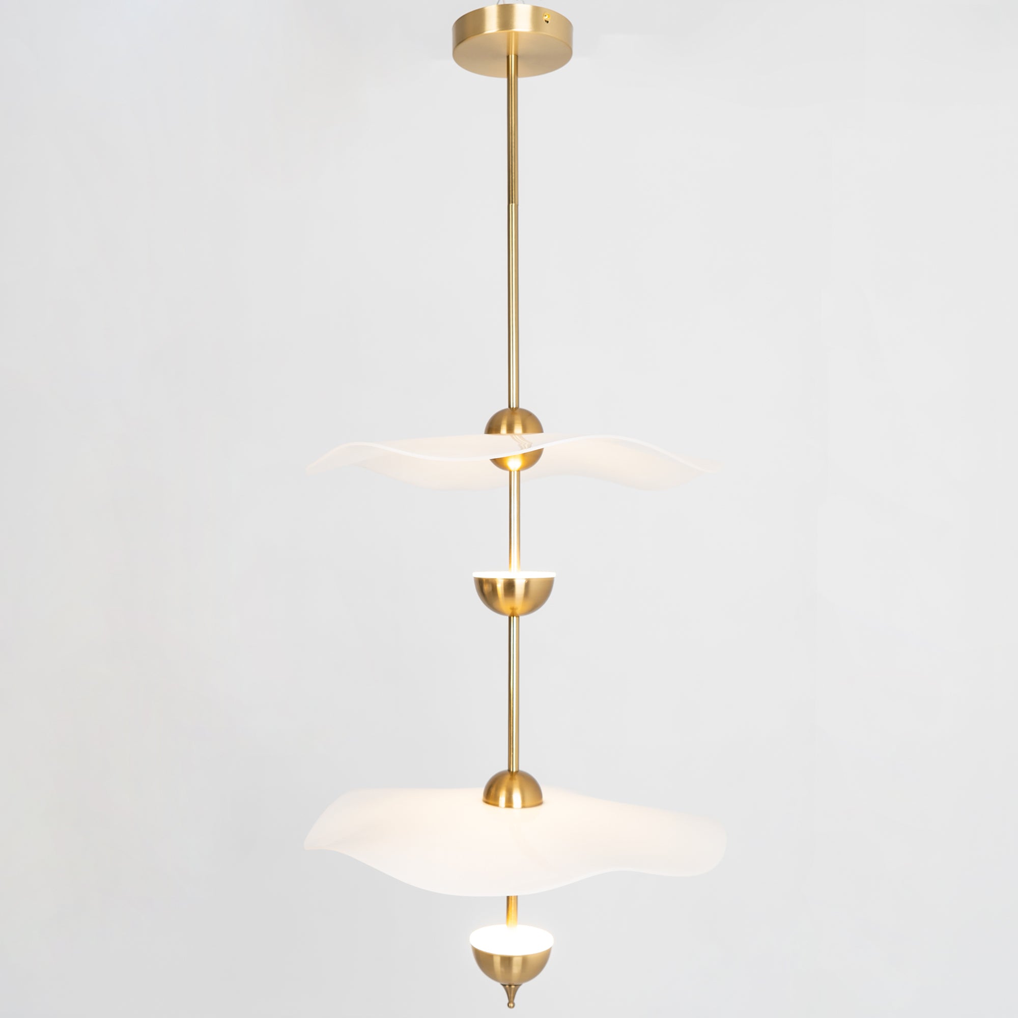 Aurea Double Disc Pendant